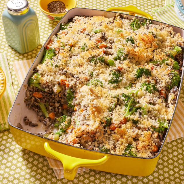 Broccoli Wild Rice Casserole for thanksgiving food recipes
