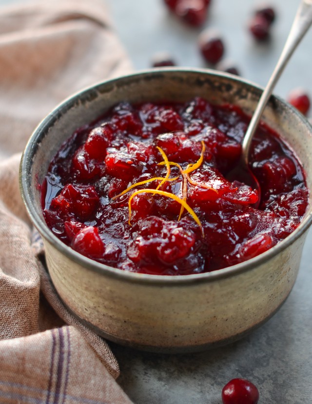 Cranberry sauce recipe for thanksgiving food ideas
