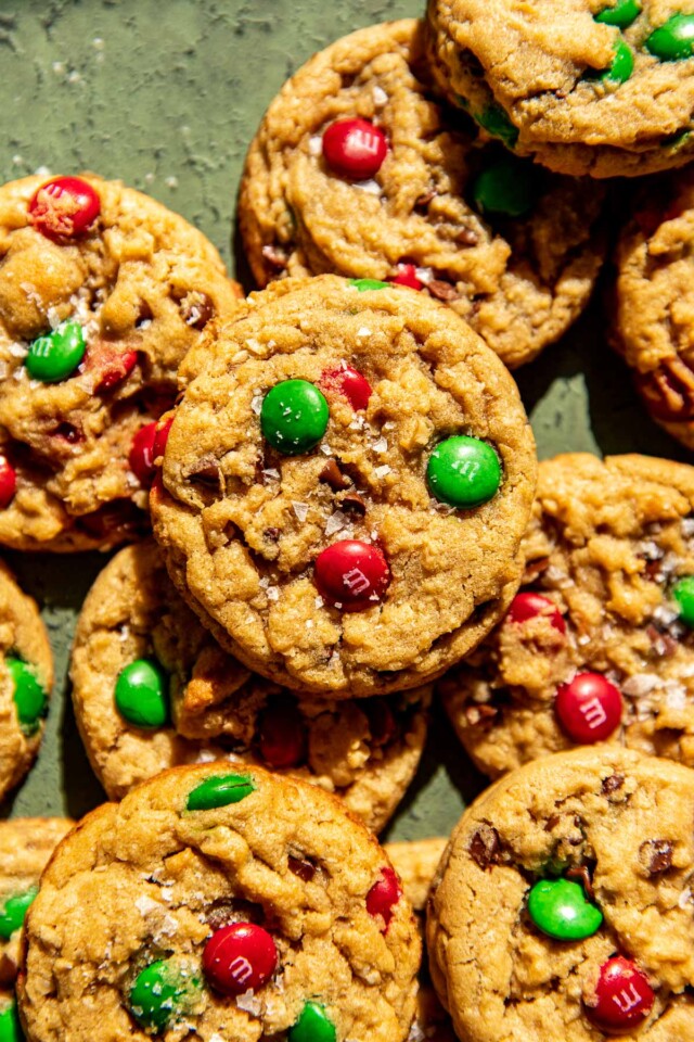 Christmas Monster Cookies