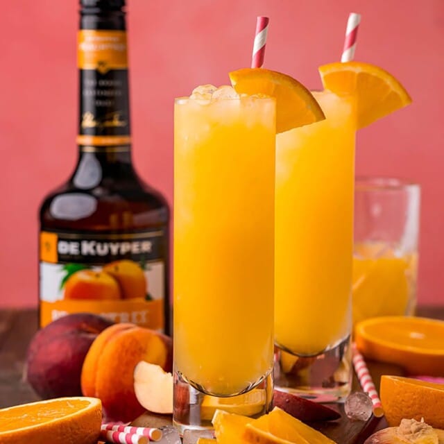 Fuzzy Navel Recipe for funny drink names