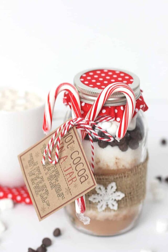 Hot Cocoa In A Jar Gift