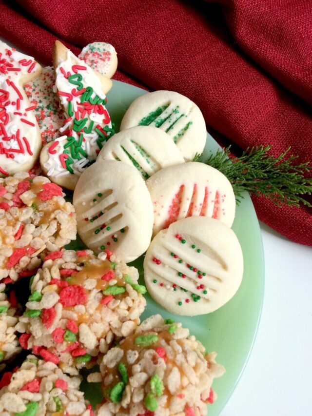 Tempting Christmas Cookie Tray