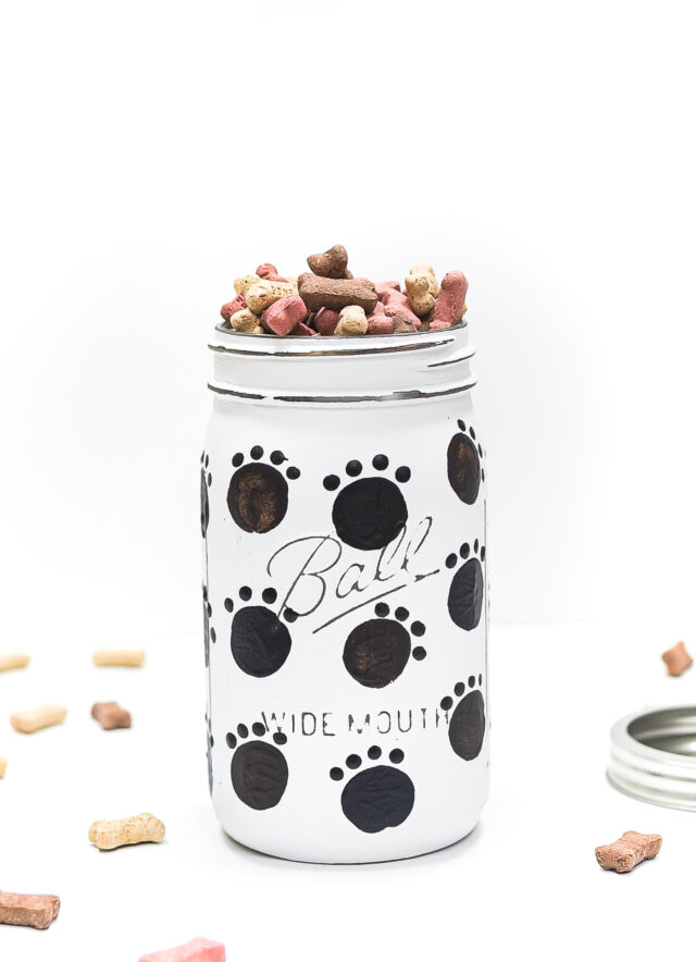 Dog Treat Mason Jar Gift