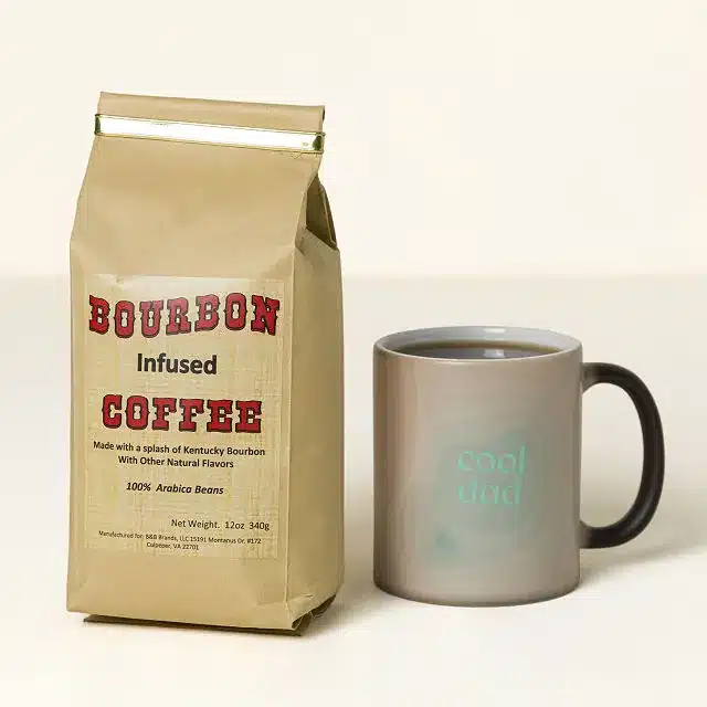 Bourbon Infused Coffee for valentine's day gifts for husband