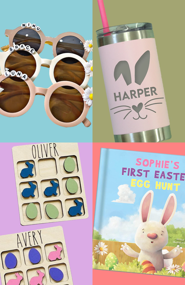 personalized easter gifts picks by Sugar & Cloth