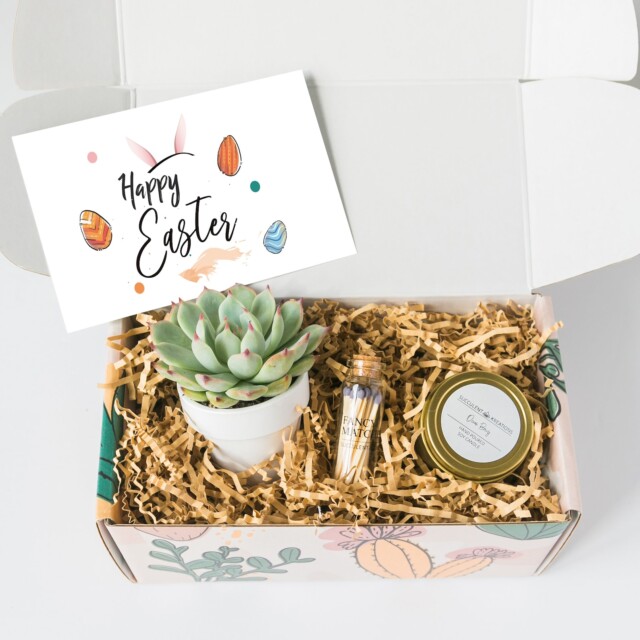 HAPPY EASTER GIFT - Personalized Easter Gift Box - Gift Ideas for Best Friend - Friendship Gift Box - Thinking of you - Care Package