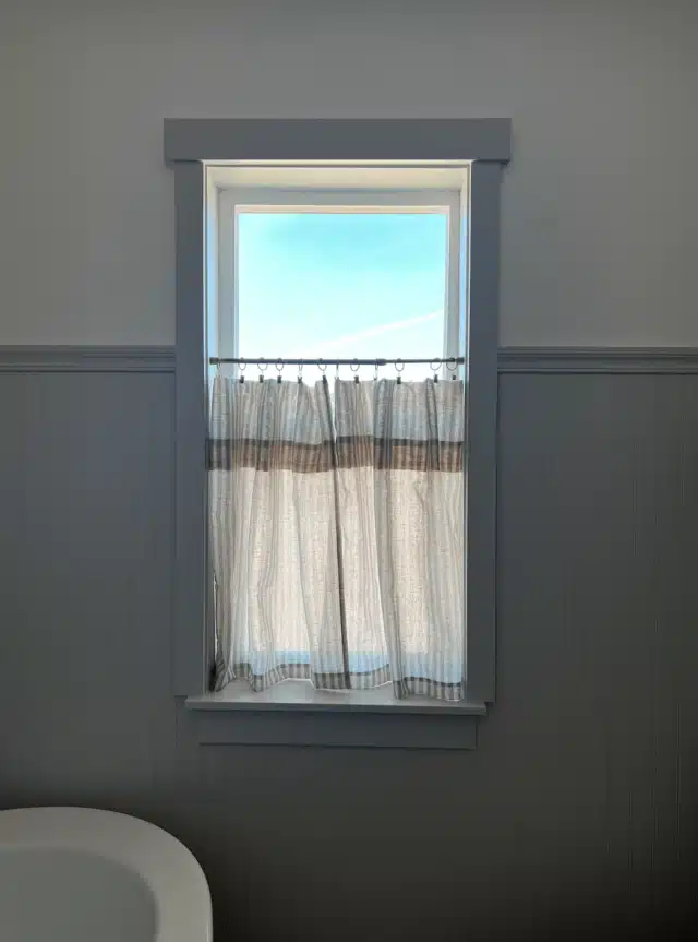 Grey on Grey Window Trim