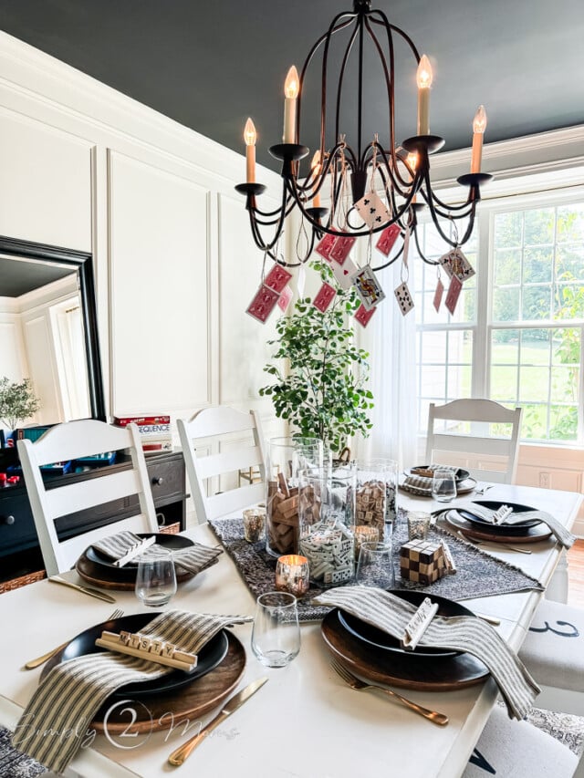 Adult Game Night Party for adult birthday party ideas