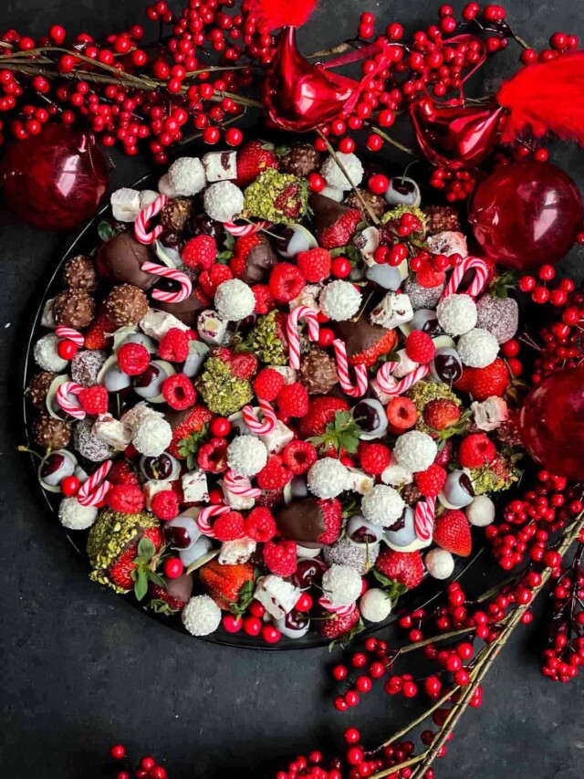 Christmas Fruit Platter