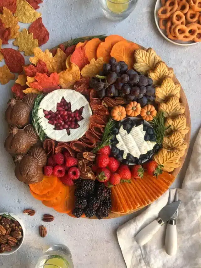 Thanksgiving Fruit Board