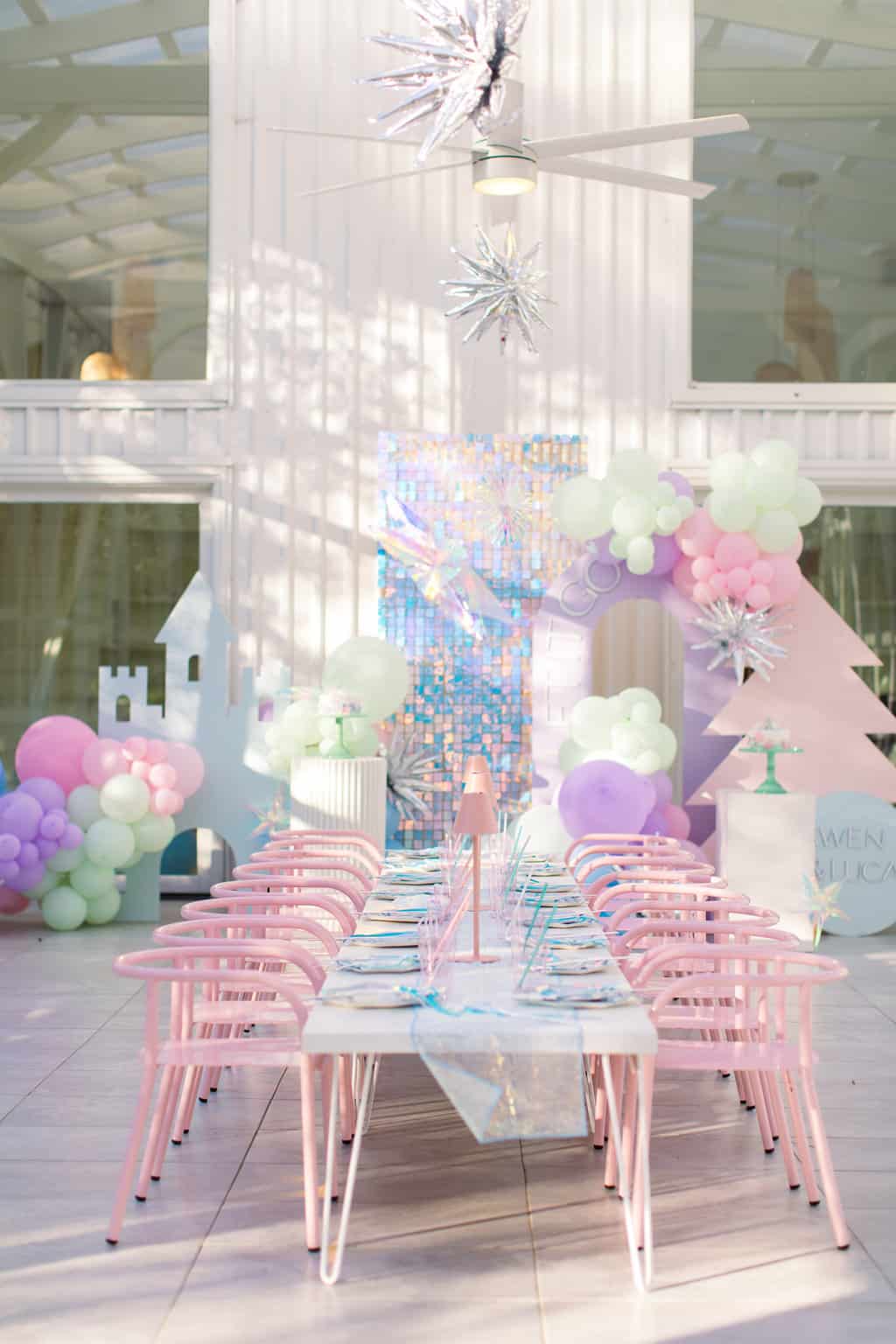 Our Diy Frozen Birthday Party Sugar Cloth