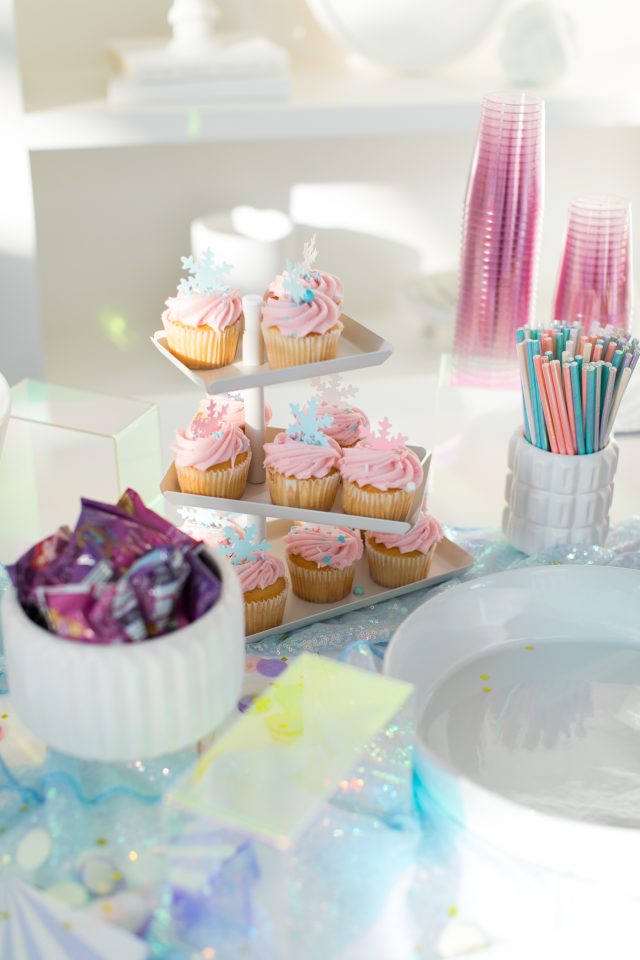 desserts for a DIY Frozen Birthday Party by Sugar & Cloth