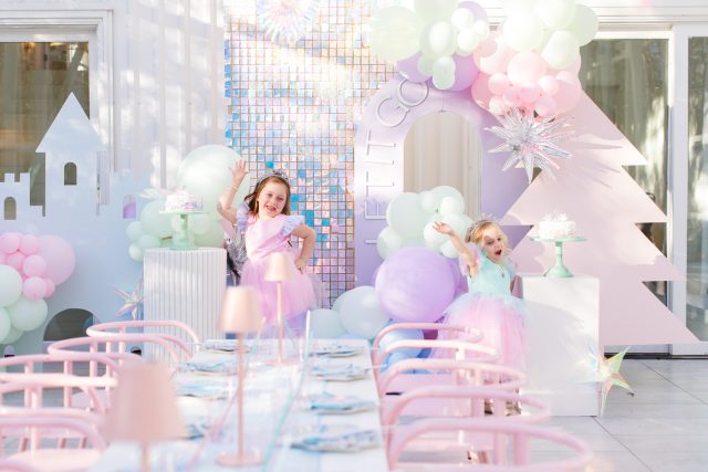 Gwen and Luca's DIY Frozen Birthday Party at the Juliana event space in Houston by Sugar & Cloth