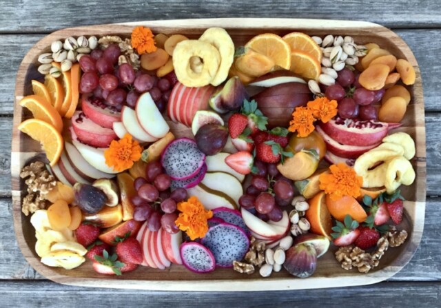 Winter Fruit Salad for fruit platter ideas