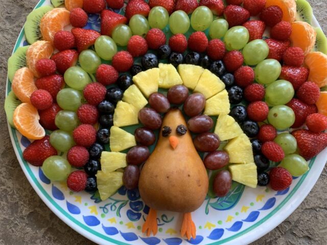 Thanksgiving Fruit Platter