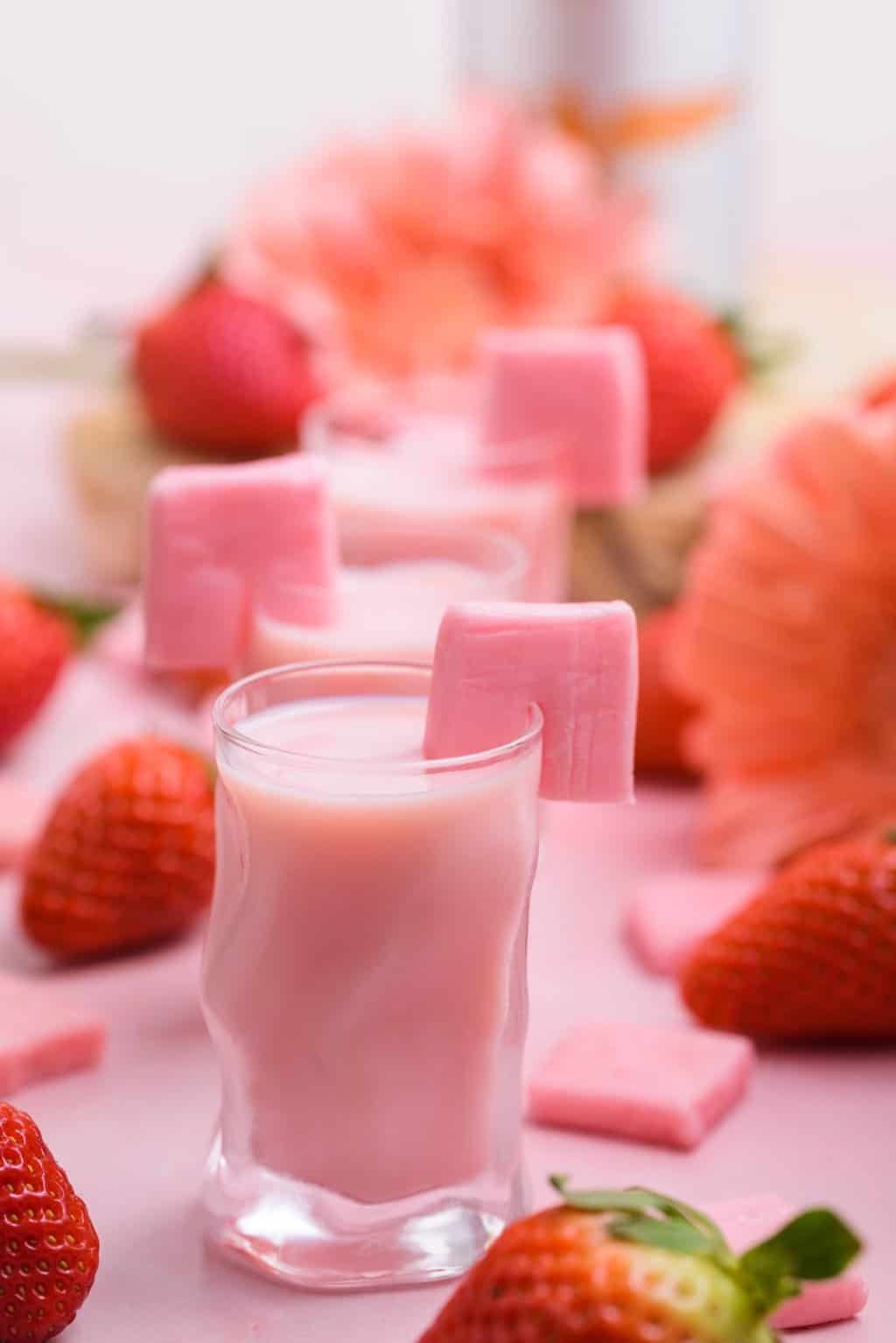 best Pink starburst shots recipe by sugar and cloth