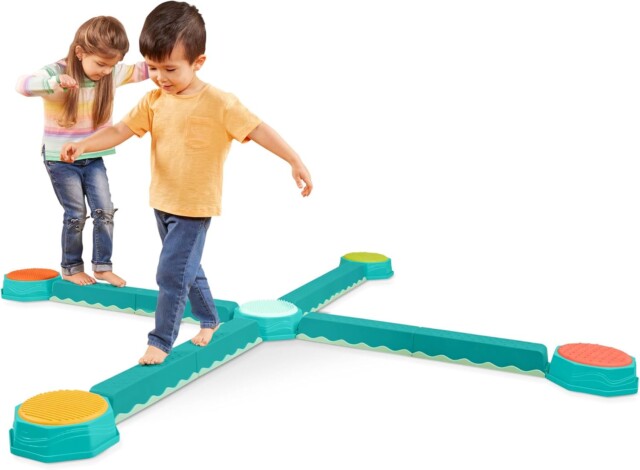 B. Toys – Balance Beam for Kids – Interlocking Balancing Beams