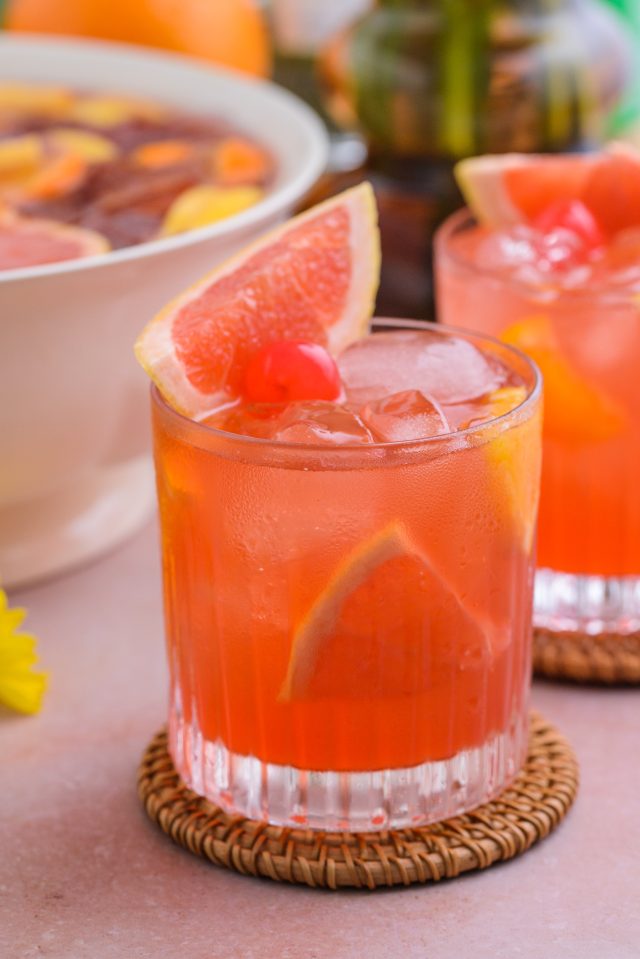 Hunch Punch Recipe in a Punch Glass