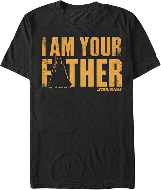 STAR WARS Men's Father's Day Vader is Your Father T-Shirt