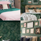 Emerald Green Bedroom Ideas by Sugar & Cloth