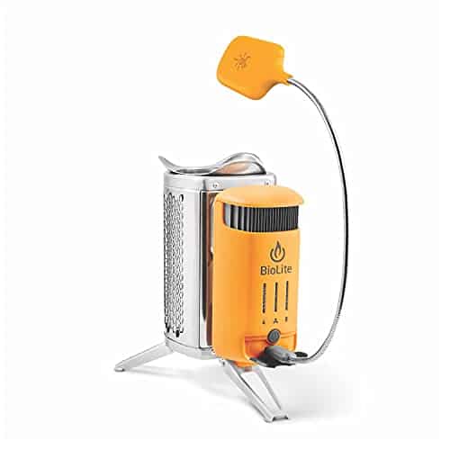 BioLite CampStove 2+ Wood Burning, Electricity Generating & USB Charging Camp Stove, Stove Only