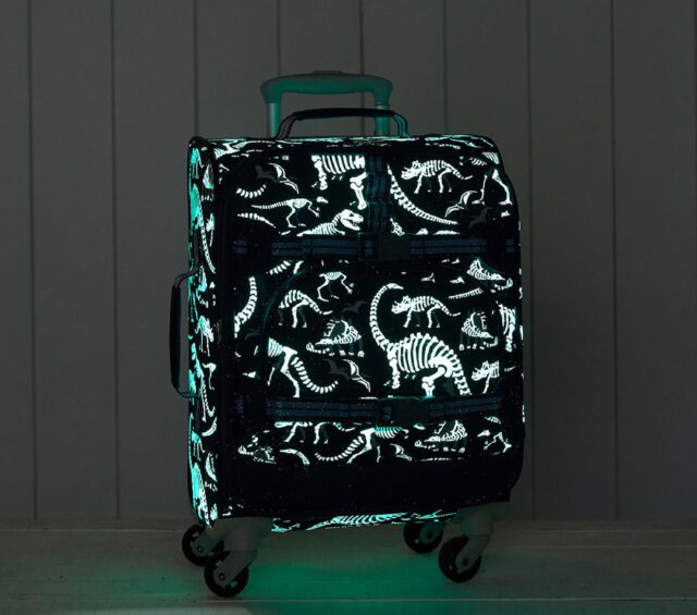 Glow in the dark luggage by Pottery Barn Kids for the best luggage for kids ideas