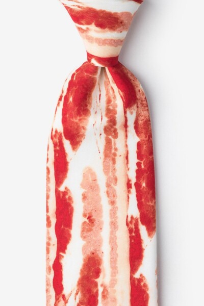 Bacon tie for funny fathers days gifts