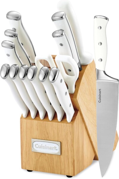 Cuisinart 15-Piece Knife Set with Block for anniversary gift for parents 