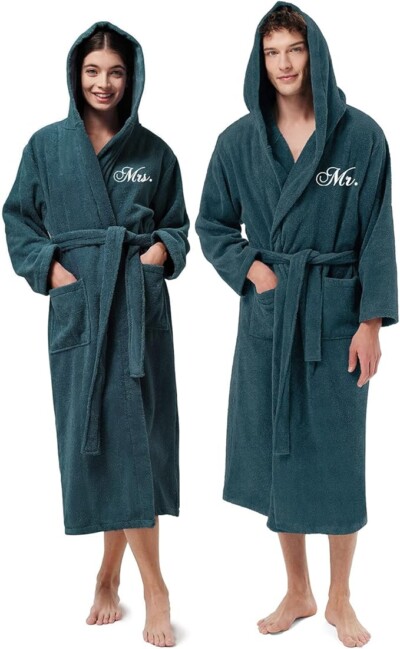 Matching Terry Cloth Robes for parents anniversary gift ideas