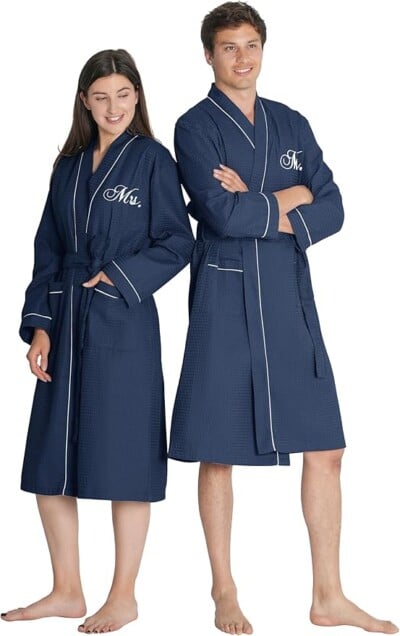 Matching Terry Cloth Robes for parents anniversary gift ideas
