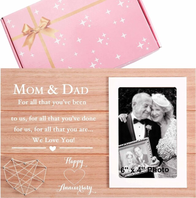Happy Wedding Gifts for Mother Father-for All That You're Been to Us, for All That You've Done for Us-Anniversary Marriage Photo