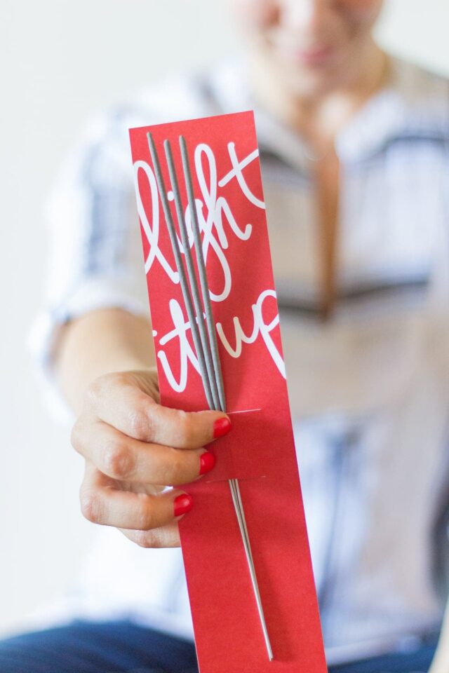 Fourth of July Printable Sparkler Packs