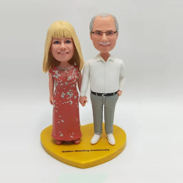 Custom Couple Bobbleheads