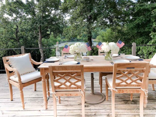 Effortless Outdoor Entertaining ideas for fourth of july party