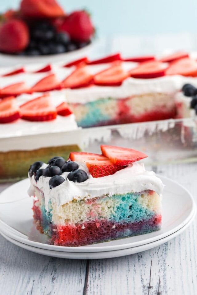 4th of July Poke Cake