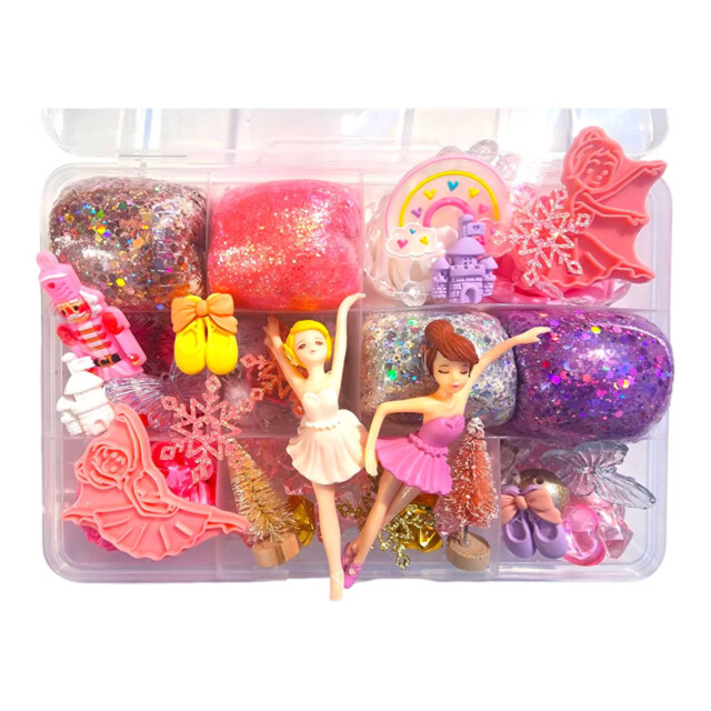 Ballerina playdough kit Nutcracker pretend sensory play Toddler easter gift preschool activity box kids birthday gift playdough craft for big sister gifts