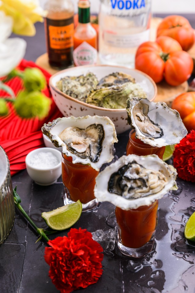 Vodka Oyster Shooters Recipe