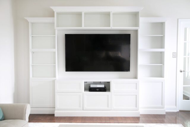 How to Design, Install, and Add Trim to an IKEA BESTA Built-In System