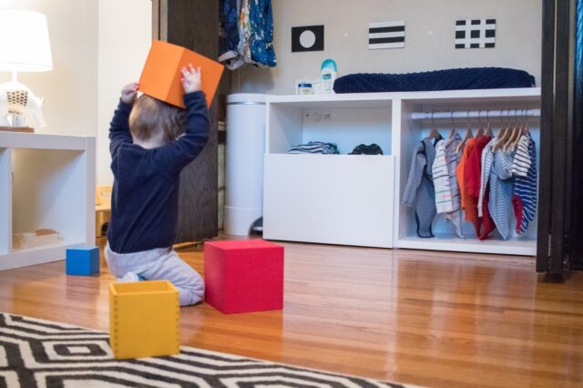 MONTESSORI TODDLER WARDROBE - IKEA BESTA HACK