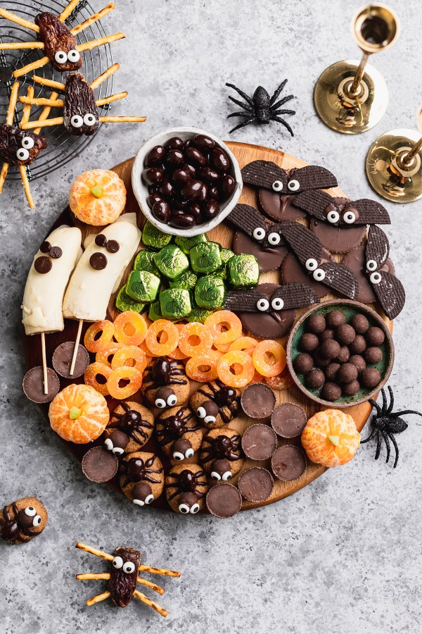 Healthy Halloween Dessert Platter