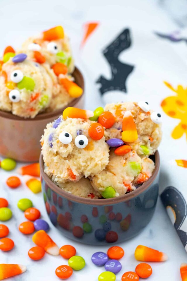 Halloween Cookie Dough for Halloween dessert ideas