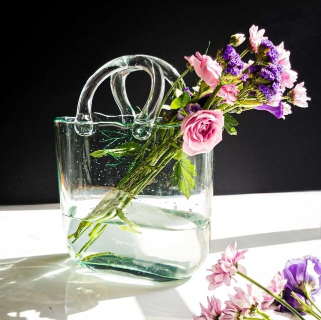 Purse Vase for hostess gifts