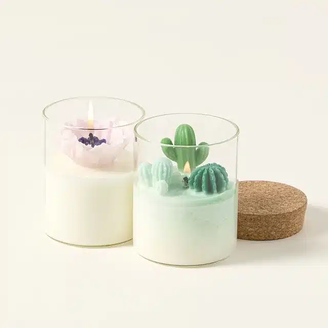 Terrarium Candle for hostess gifts