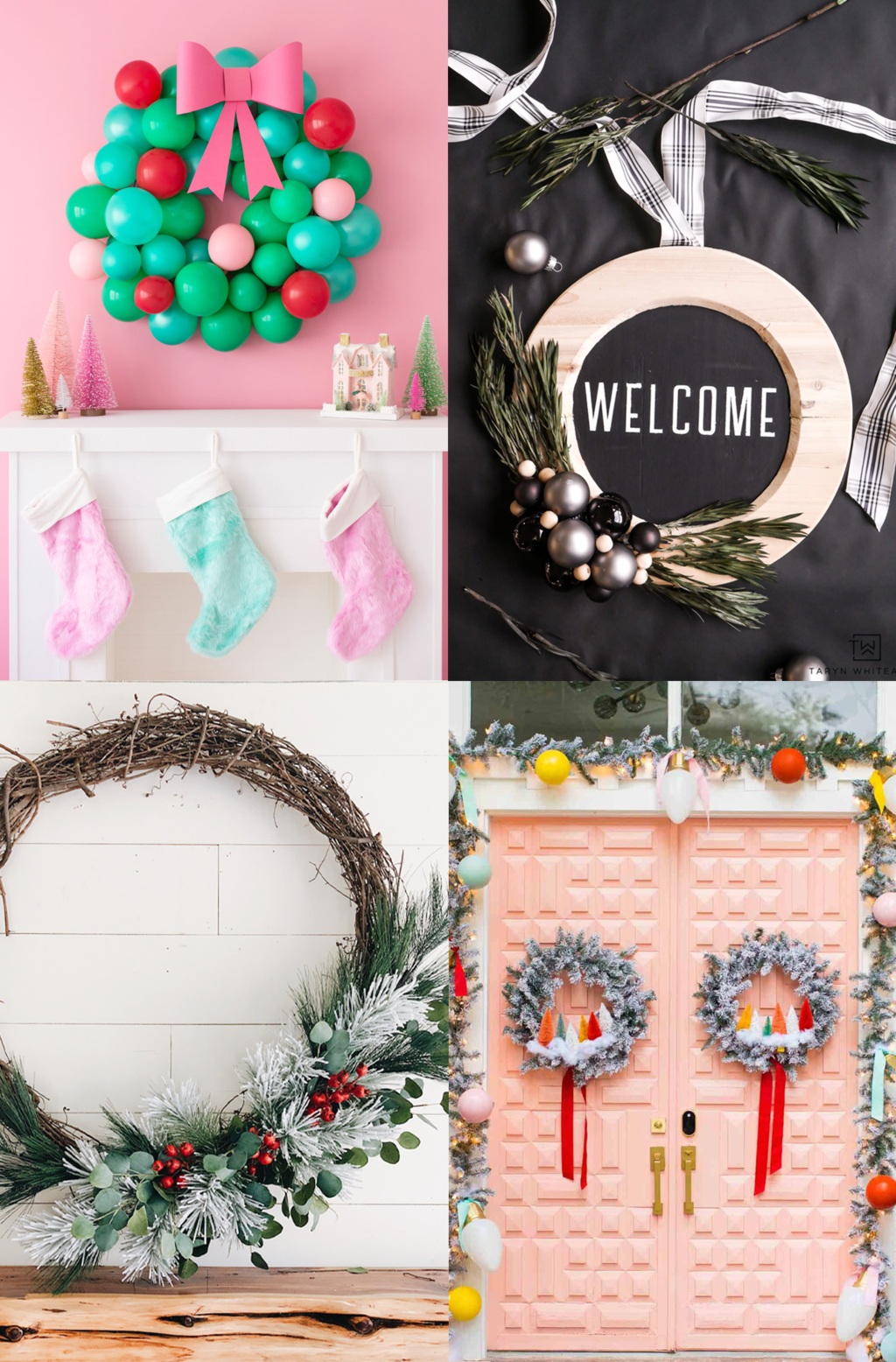 Giant Pom Pom Garland - Easy Party Decorations - Merry About Town