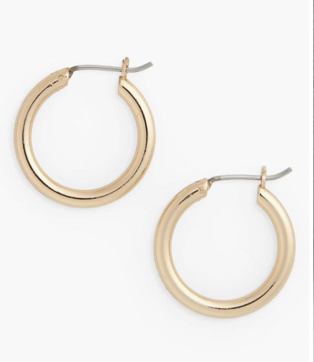 Small Endless Hoop Earrings for gifts under $20