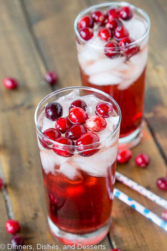 Holiday Wine Spritzer