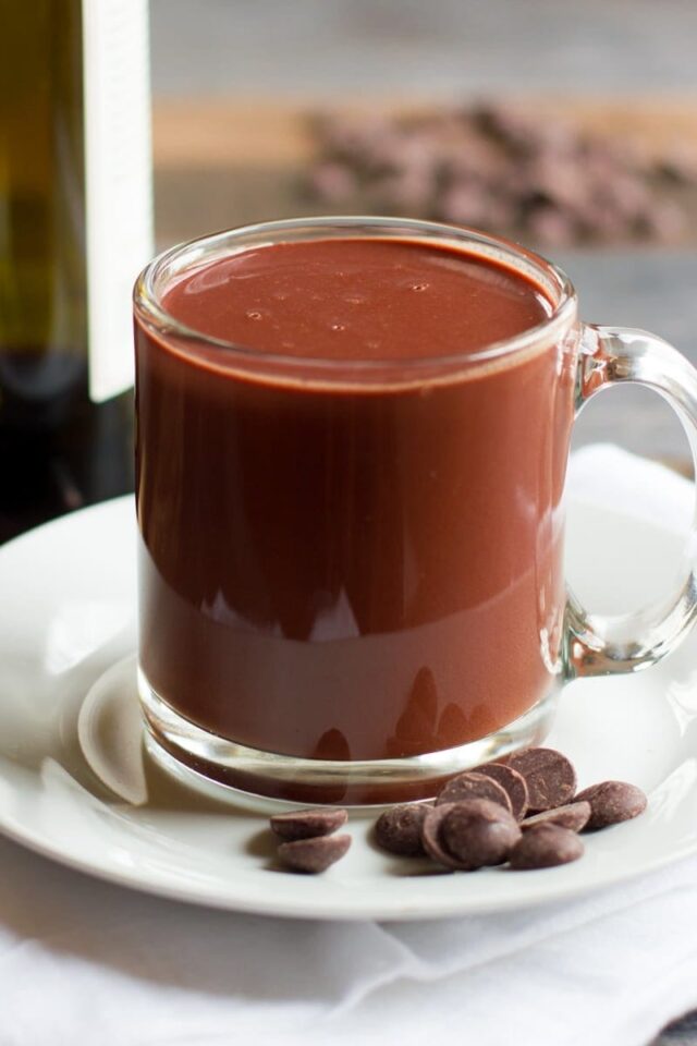 Red Wine Hot Chocolate