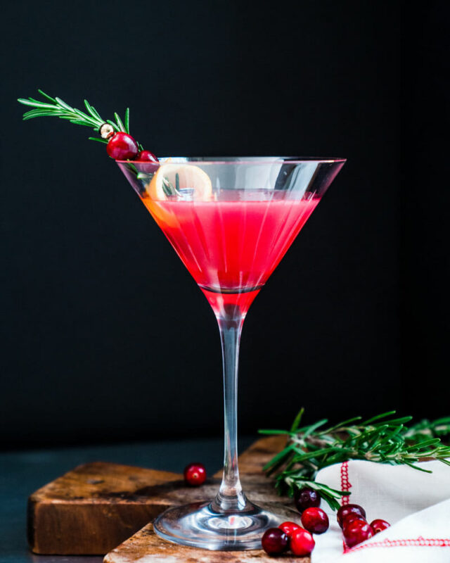 Christmas Martini for Christmas cocktail recipes