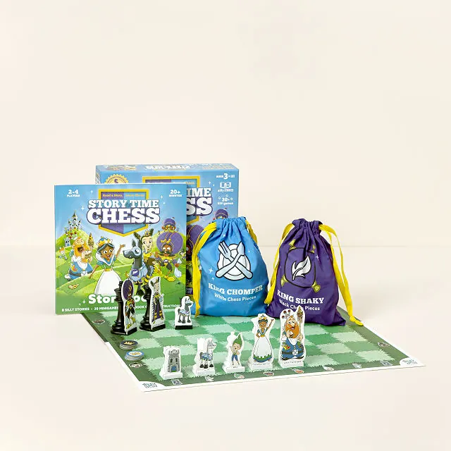 Story Time Chess for Kids for a Valentine's Day gifts for kids idea