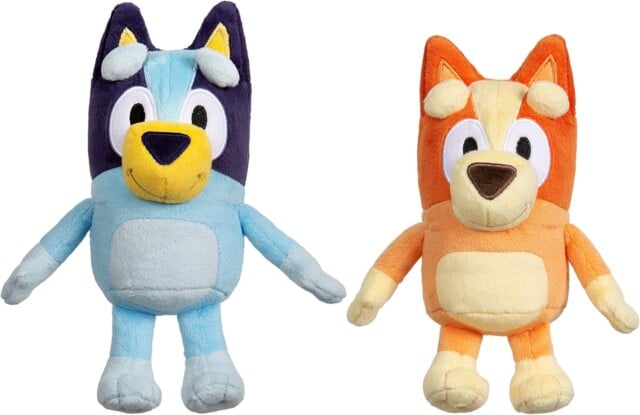 Bluey & Bingo 8" Mini Plush Bundle for valentines gifts for kids